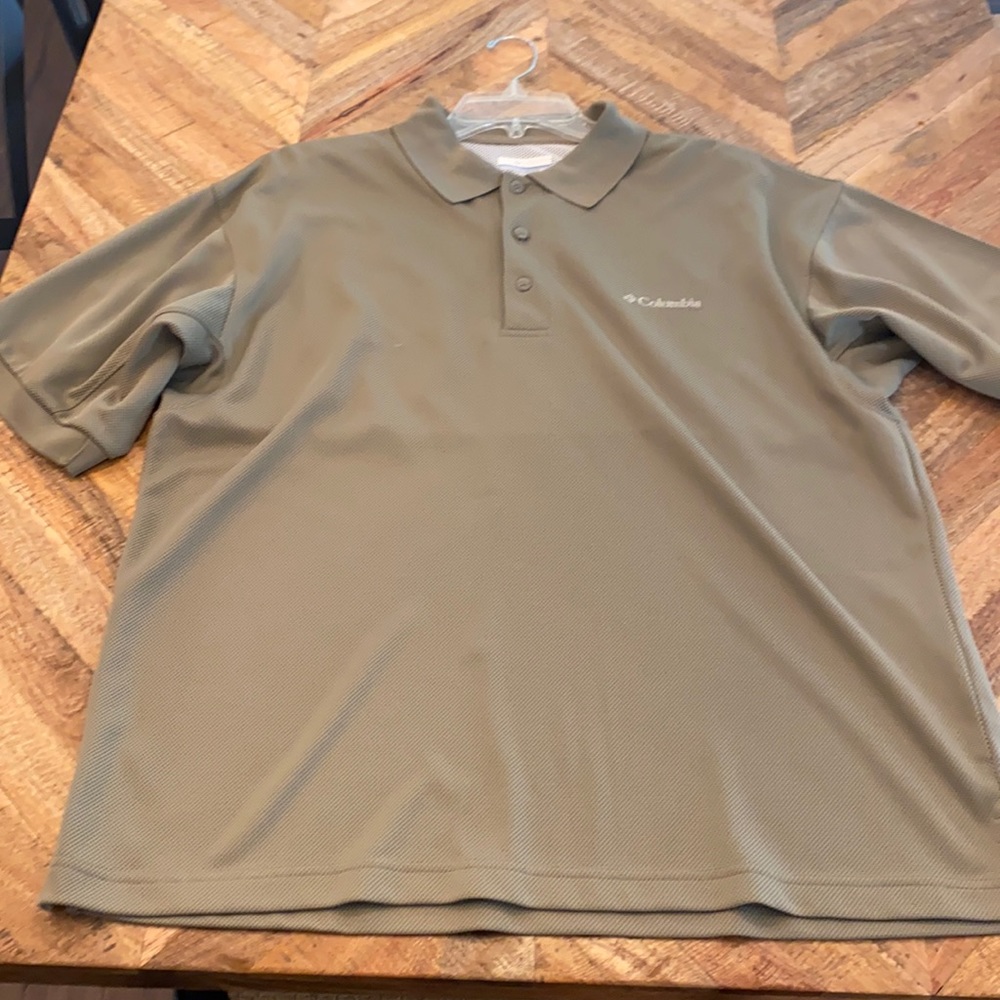Columbia PFG Omni shade short sleeve polo shirt